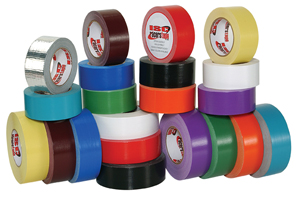 coloured sticky tape